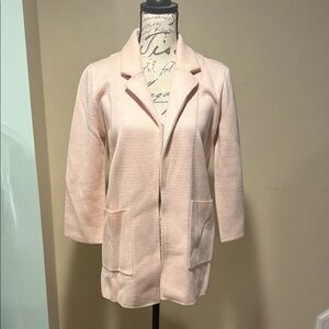 Women's Pink Blazer Coat